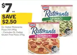 Woolworths Dr. oetker ristorante pizza offer