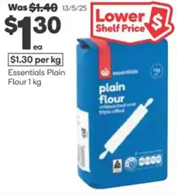 Woolworths Essentials plain flour offer