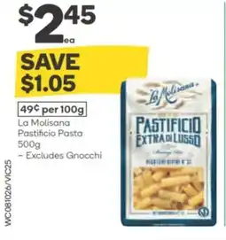 Woolworths La molisana pastificio pasta offer