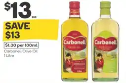 Woolworths Carbonell olive oil offer
