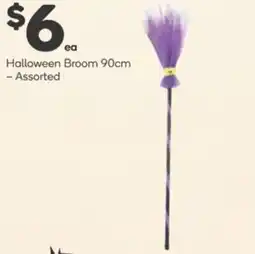 Woolworths Halloween broom 90cm offer