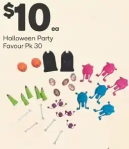 Woolworths Halloween party favour offer