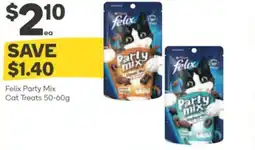 Woolworths Felix party mix cat treats offer