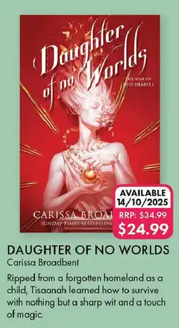 QBD Daughter of no worlds offer
