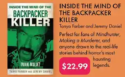 QBD Inside the mind of the backpacker killer offer