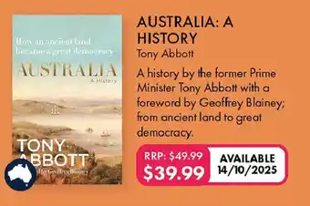 QBD Australia: a history offer