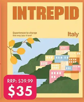 QBD Intrepid travel series italy offer