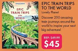 QBD Epic train trips to the world offer