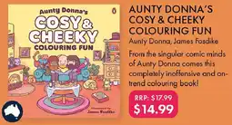 QBD Aunty donna's cosy & cheeky colouring fun offer