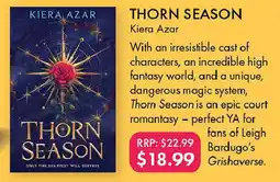 QBD Thorn season offer