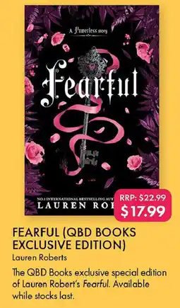 QBD Fearful (qbd books exclusive edition) offer