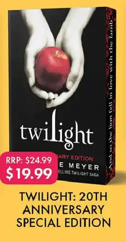 QBD Twilight: 20th anniversary special edition offer