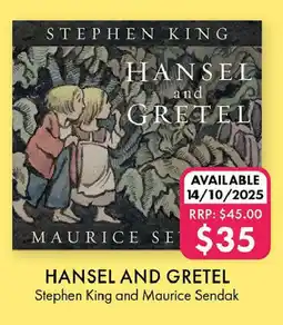 QBD Hansel and gretel offer