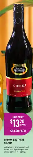 Dan Murphy's Brown brothers cienna offer