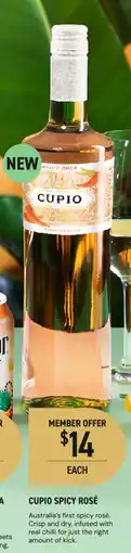 Dan Murphy's Cupio spicy rosé offer