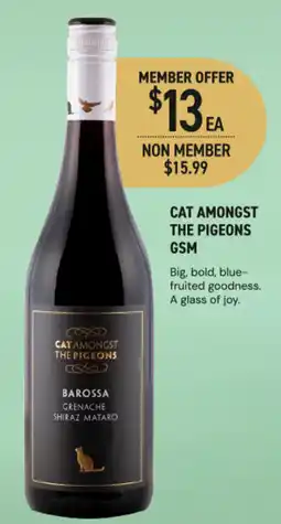 Dan Murphy's Cat amongst the pigeons gsm offer