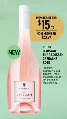 Dan Murphy's Peter lehmann the barossan grenache rosé offer