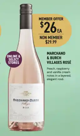 Dan Murphy's Marchand & burch villages rosé offer
