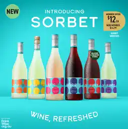 Dan Murphy's Sorbet varieties offer