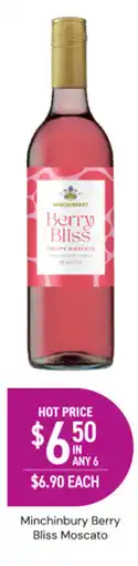 Dan Murphy's Minchinbury berry bliss moscato offer