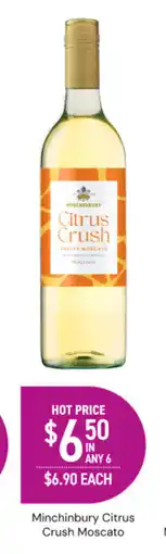Dan Murphy's Minchinbury citrus crush moscato offer