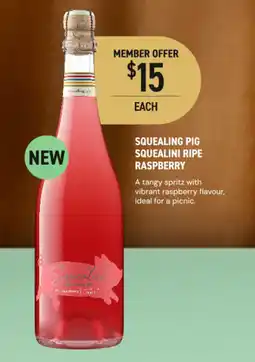 Dan Murphy's Squealing pig squealini ripe raspberry offer