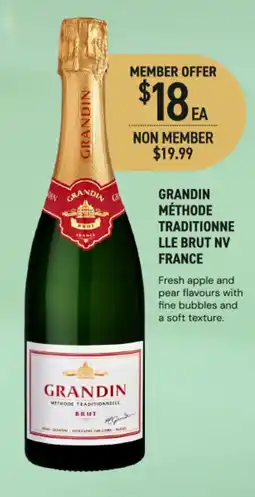 Dan Murphy's Grandin méthode traditionne lle brut nv france offer