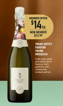 Dan Murphy's Tread softly forever young prosecco offer