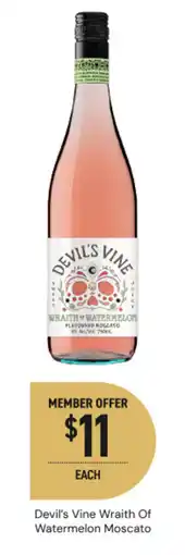 Dan Murphy's Devil's vine wraith of watermelon moscato offer