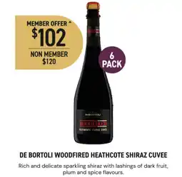 Dan Murphy's DE BORTOLI WOODFIRED HEATHCOTE SHIRAZ CUVEE offer