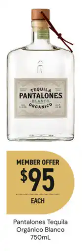 Dan Murphy's Pantalones tequila orgánico blanco offer