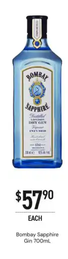 Dan Murphy's Bombay sapphire gin offer