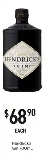 Dan Murphy's Hendrick's gin offer
