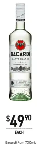 Dan Murphy's Bacardi rum offer