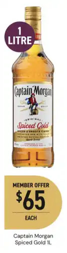 Dan Murphy's Captain Morgan Spiced Gold offer