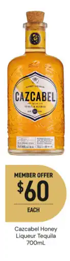 Dan Murphy's Cazcabel honey liqueur tequila offer