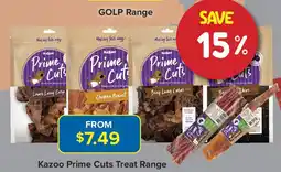 PetO Kazoo Prime Cuts Treat Range offer