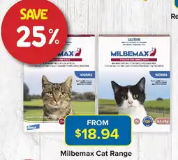 PetO Milbemax Cat Range offer