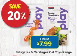 PetO Petsgates & Catstages Cat Toys Range offer