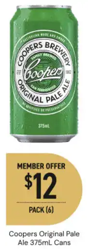 Dan Murphy's Coopers Original Pale Ale Cans offer