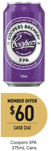 Dan Murphy's Coopers XPA Cans offer