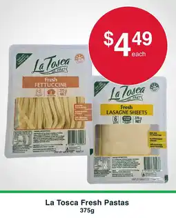 Australian Butchers La Tosca Fresh Pastas offer