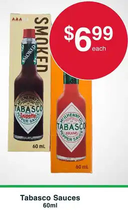 Australian Butchers Tabasco Sauces offer