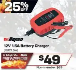Repco Repco 12V 1.5A Battery Charger offer