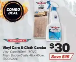 Repco Vinyl Care & Cloth Combo offer