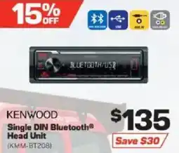 Repco Single DIN Bluetooth Head Unit offer