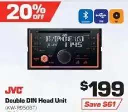 Repco JVC Double DIN Head Unit offer