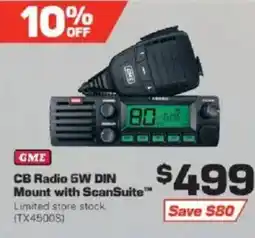 Repco CB Radio 5W DIN Mount with ScanSuite offer
