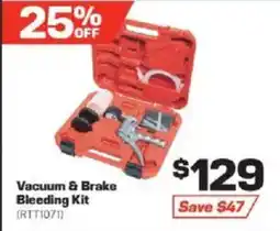 Repco Vacuum & Brake Bleeding Kit offer
