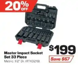 Repco Master Impact Socket Set offer